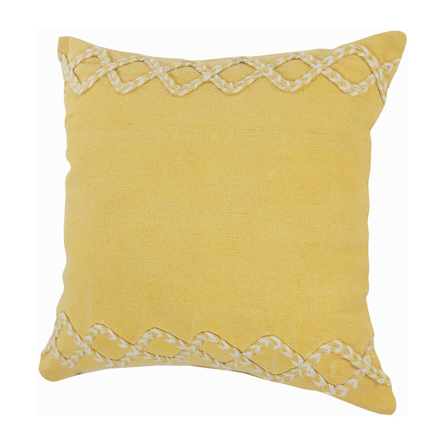 LR Home Cabo Geometric Square Throw Pillow