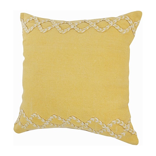 LR Home Cabo Geometric Square Throw Pillow