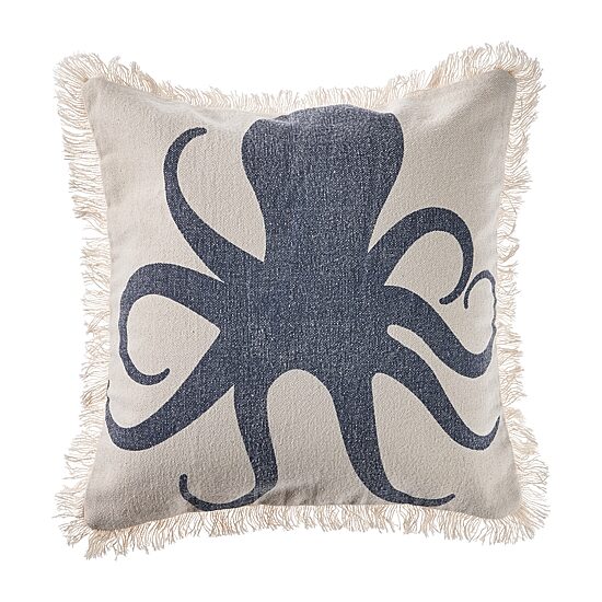 LR Home Palesa Stripe Square Throw Pillow