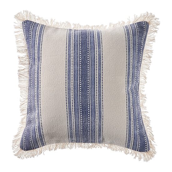 LR Home Pal Stripe Set Square Throw Pillow