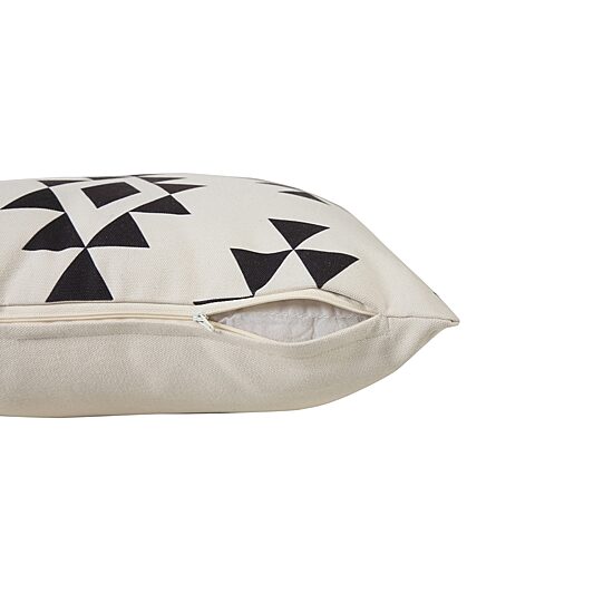 LR Home Saki Geometric Set Of 2 Square Throw Pillow