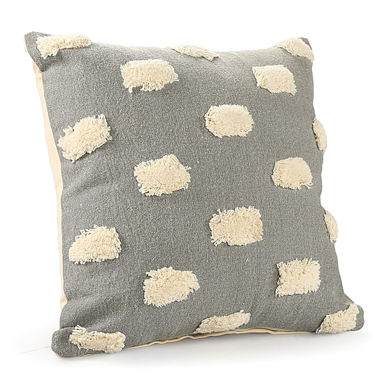LR Home Zoya Modern Square Throw Pillow