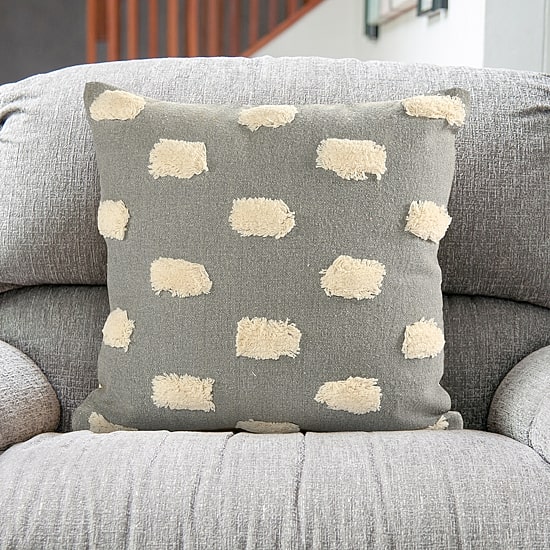 LR Home Zoya Modern Square Throw Pillow