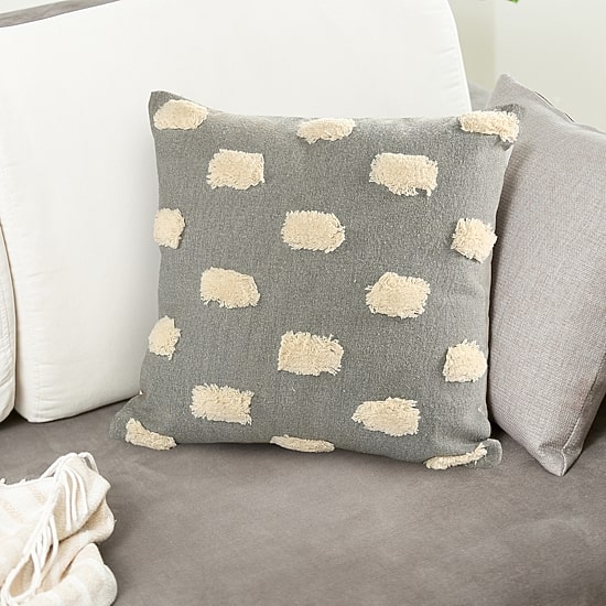 LR Home Zoya Modern Square Throw Pillow