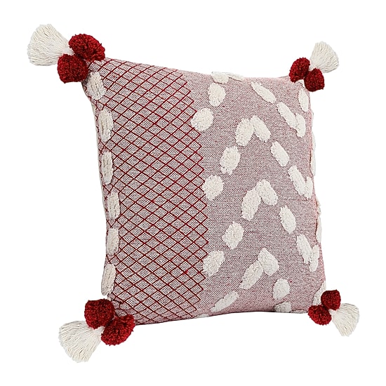 LR Home Zara Textured Square Throw Pillow