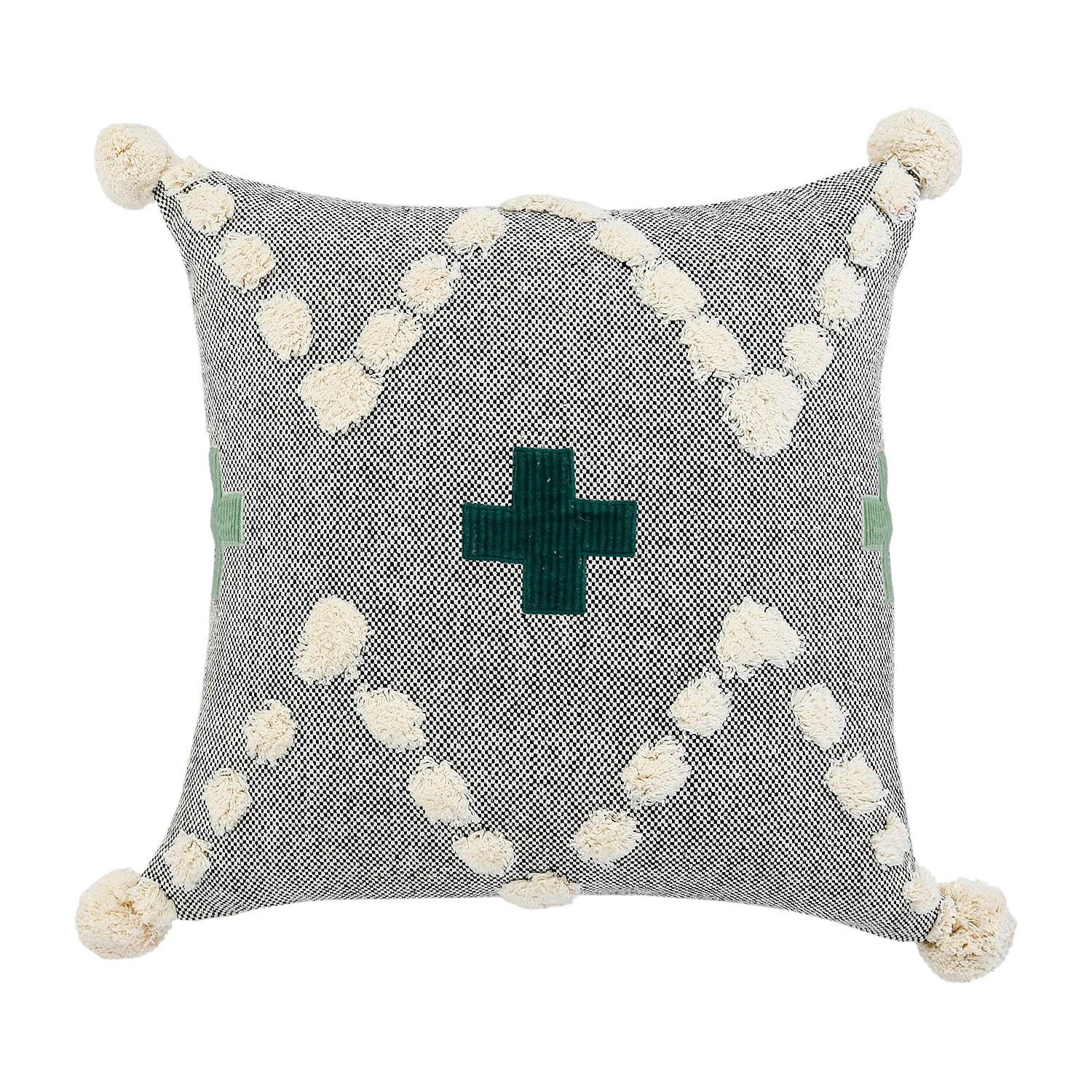LR Home Dan Geometric Square Throw Pillow