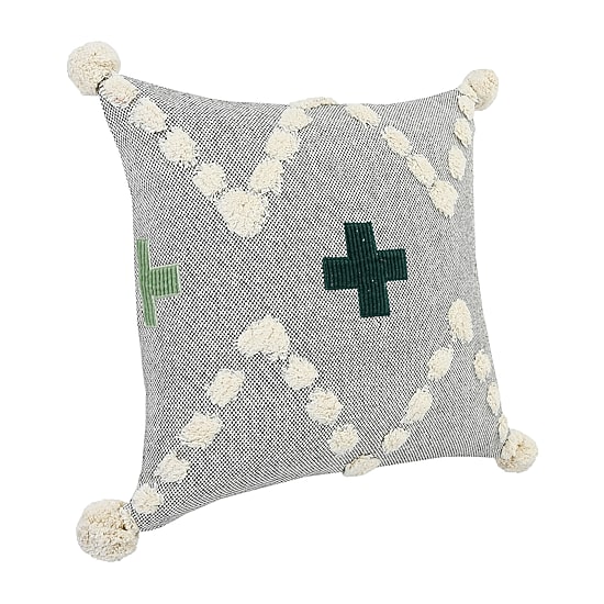 LR Home Dan Geometric Square Throw Pillow