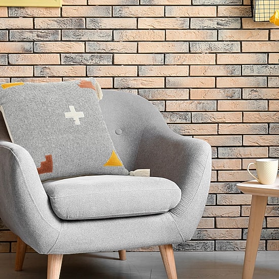 LR Home Sin Geometric Square Throw Pillow