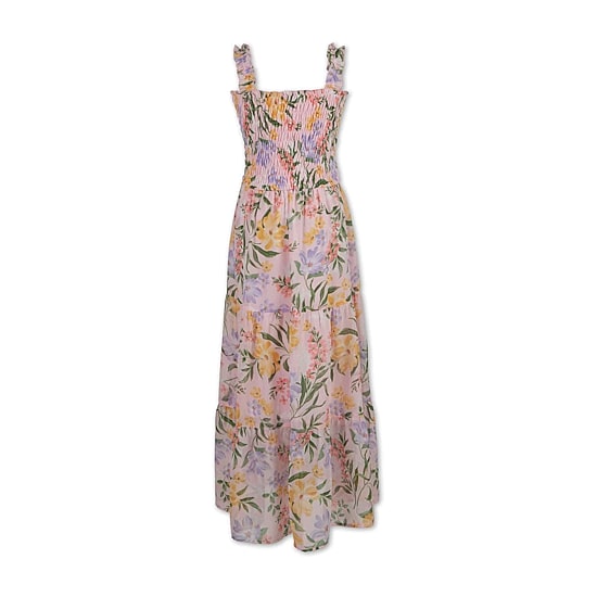 Speechless Little Girls Sleeveless Floral Maxi Dress