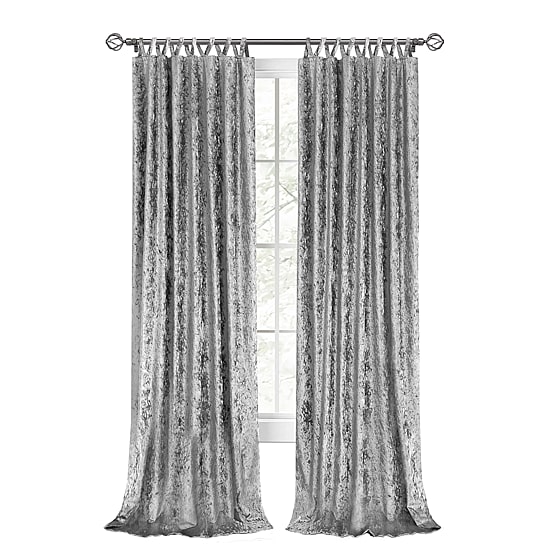 Achim Harper Tab Top Light-Filtering Single Curtain Panel