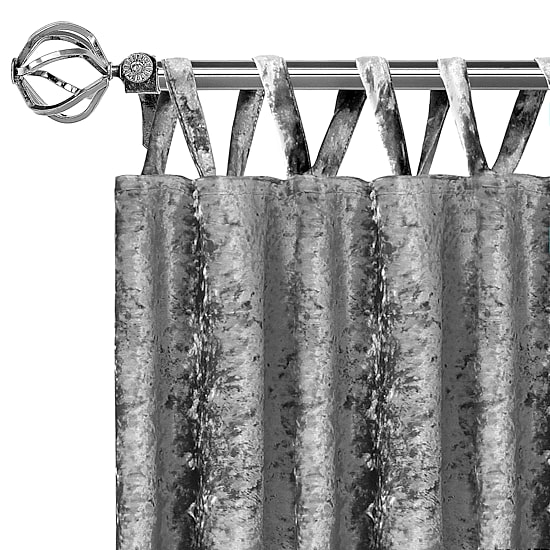 Achim Harper Tab Top Light-Filtering Single Curtain Panel