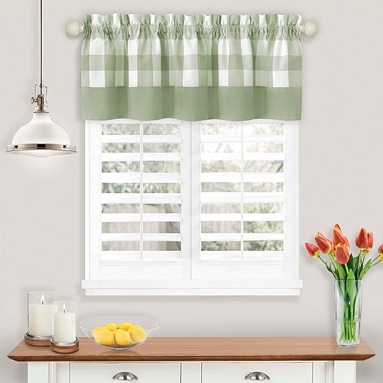 Achim Hunter Rod Pocket Federal & Tuck Valance
