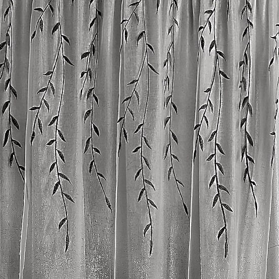Achim Willow Rod Pocket Light-Filtering Single Curtain Panel