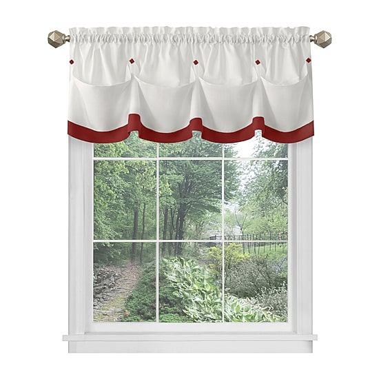 Achim Lana Rod Pocket Federal & Tuck Valance