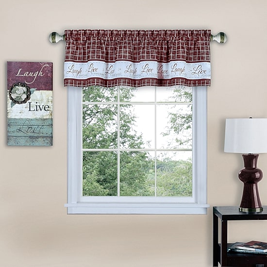 Achim Live; Love; Laugh Rod Pocket Federal & Tuck Valance