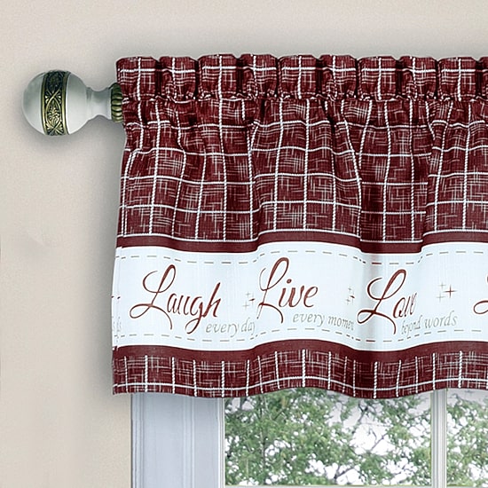 Achim Live; Love; Laugh Rod Pocket Federal & Tuck Valance