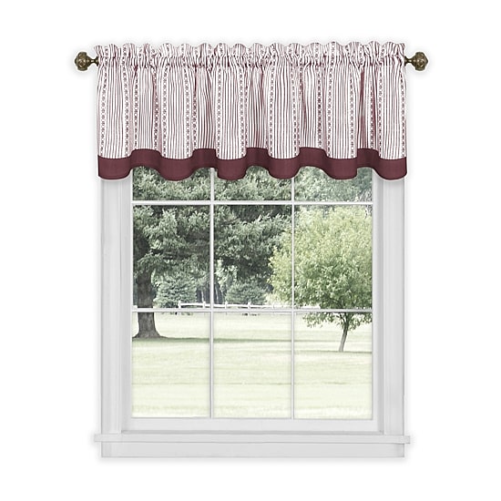 Achim Westport Rod Pocket Federal & Tuck Valance