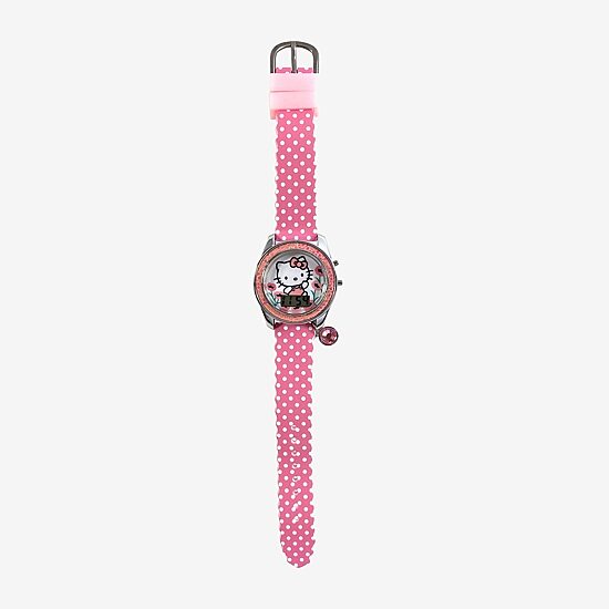 Hello Kitty Girls Pink Strap Watch Hk4240jc
