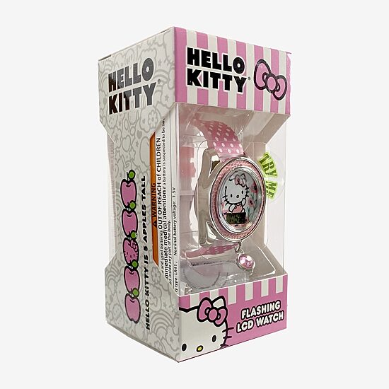 Hello Kitty Girls Pink Strap Watch Hk4240jc