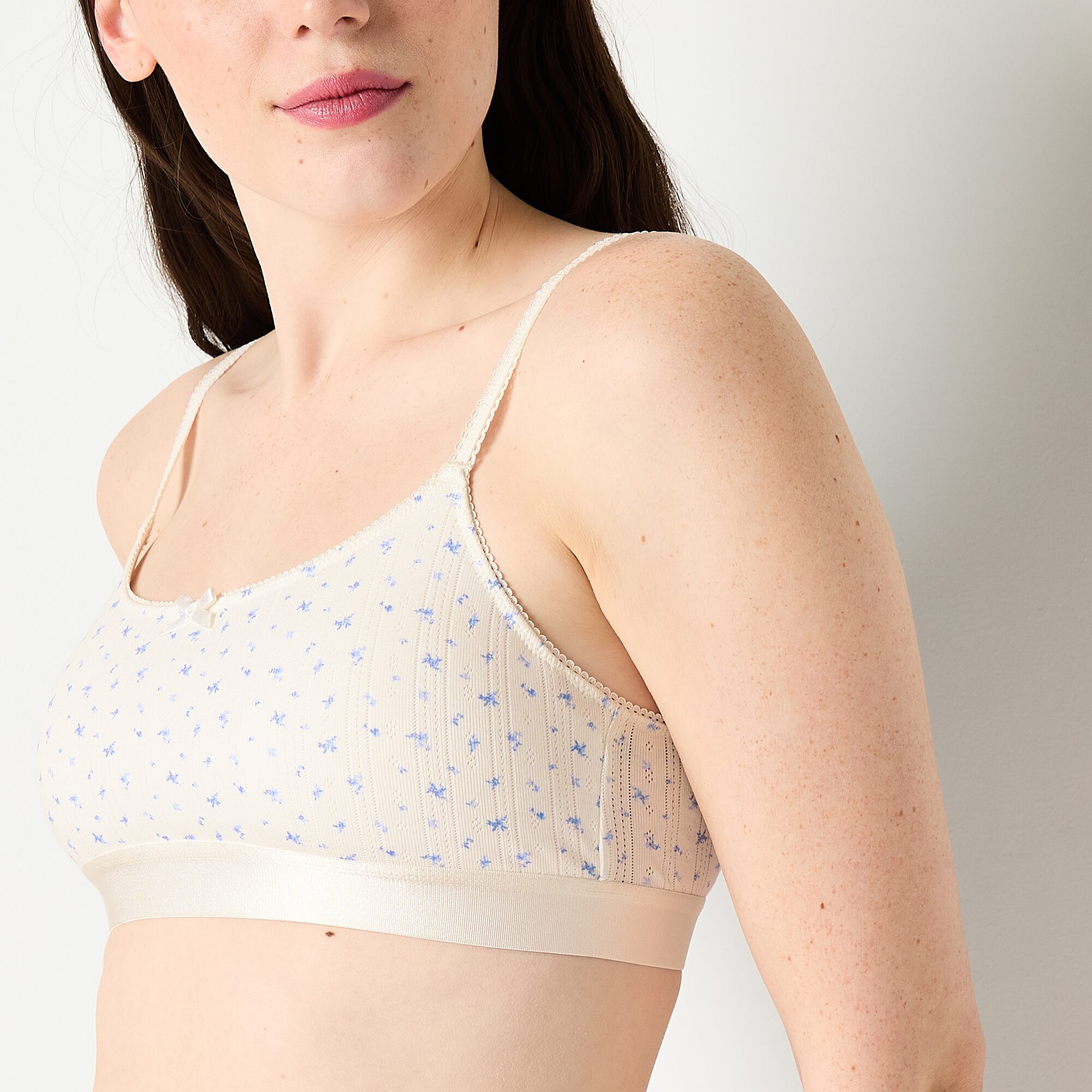 Arizona Body Cotton Scoop Bralette