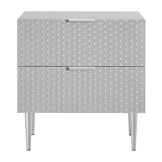 Zeynep 2-Drawer Nightstand