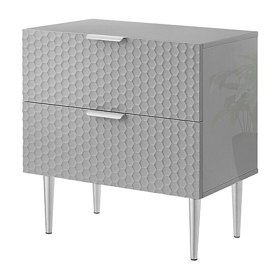 Zeynep 2-Drawer Nightstand