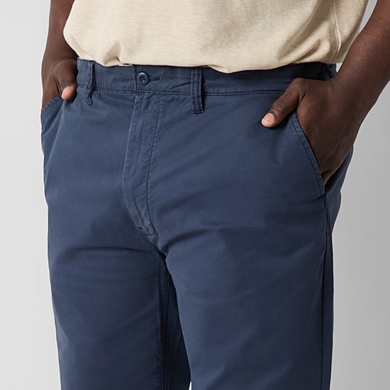 mutual weave Standard Chino Mens Relaxed Fit Big and Tall Flat Front Pant