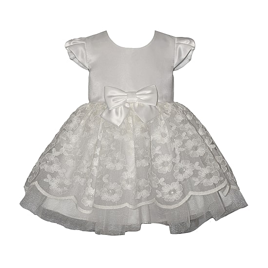 Bonnie Jean Toddler Girls Cap Short Sleeve A-Line Dress