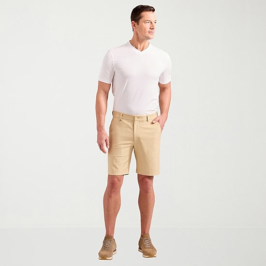 Nick Graham Mens 8 1/2" Stretch Fabric Quick Dry Golf Short