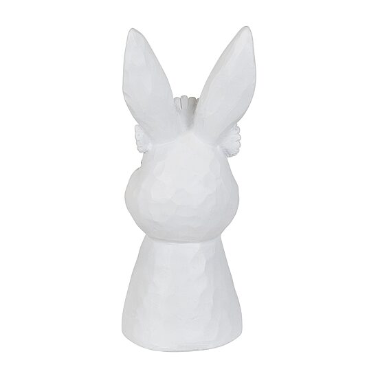 Northlight 9" Bunny Bust With Daisy Flower Crown Easter Tabletop Decor