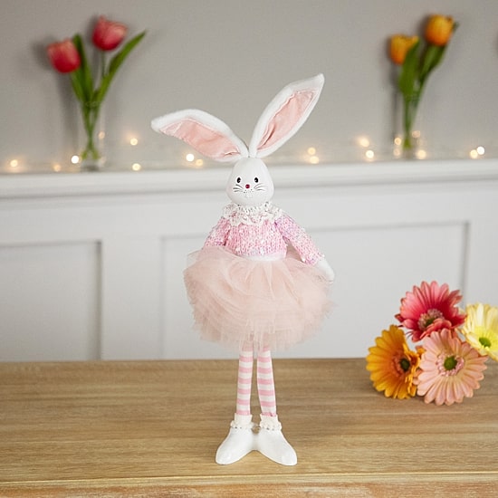 Northlight 15" Ballerina Bunny Standing Easter Figurine