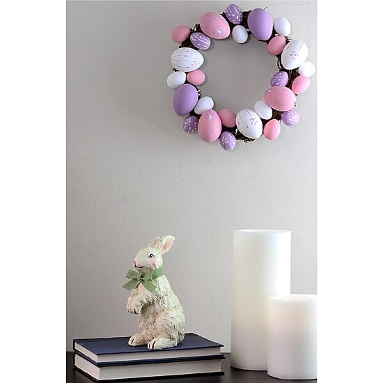 Northlight 10" Pastel Easter Egg Wreath