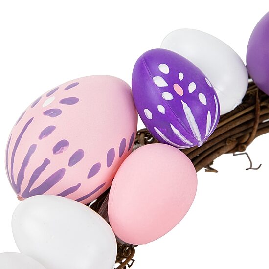 Northlight 10" Pastel Easter Egg Wreath