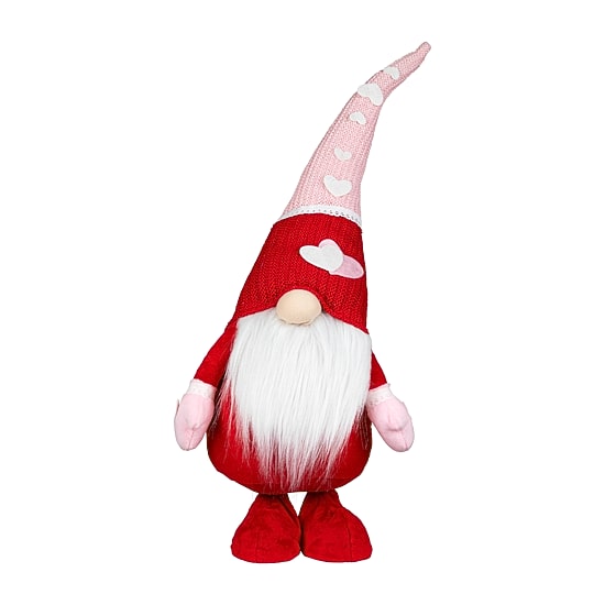 Northlight 23" Knitted Hats Valentines Day Gnome