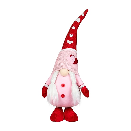Northlight 23" Knitted Hats Valentines Day Gnome