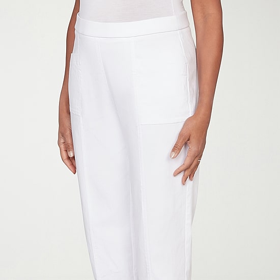 Alfred Dunner Womens Straight Capri Pant