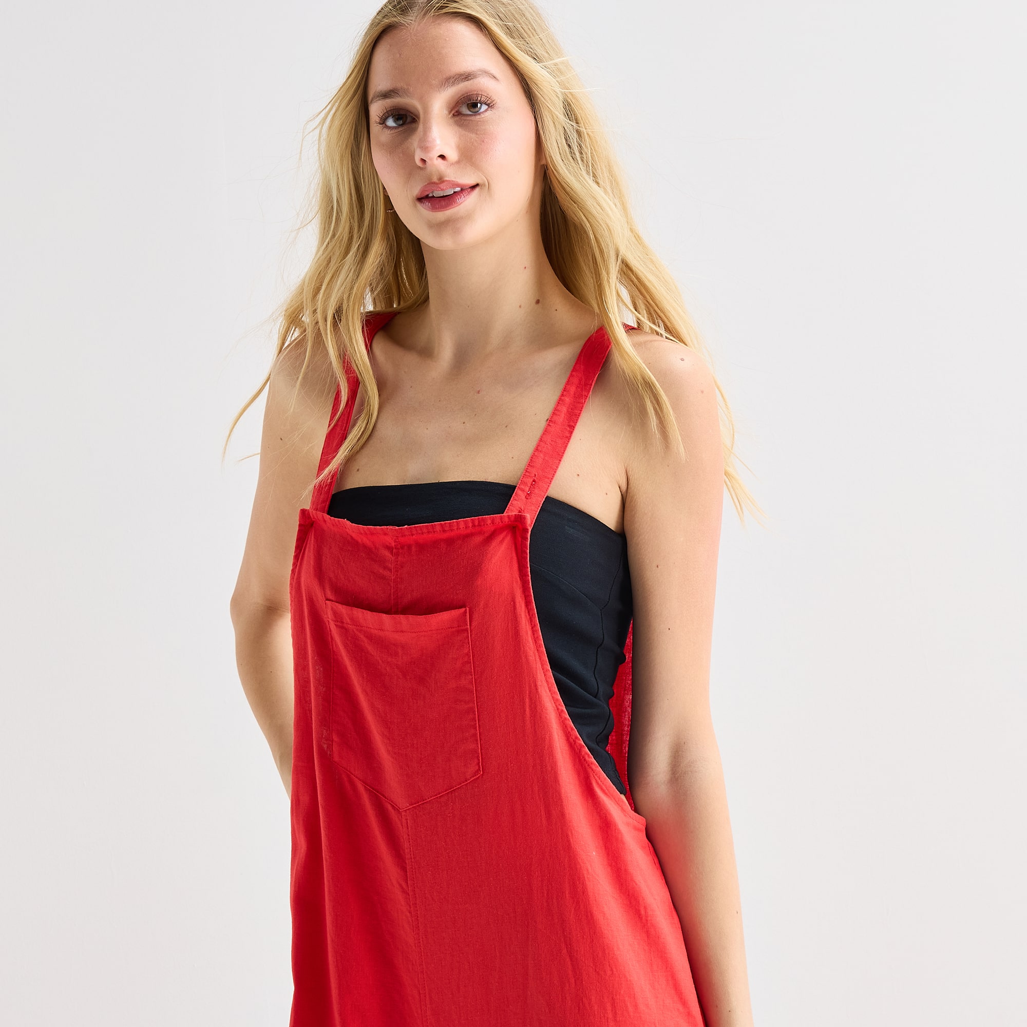 Hurley Womens Sleeveless Juniors Jumpsuit