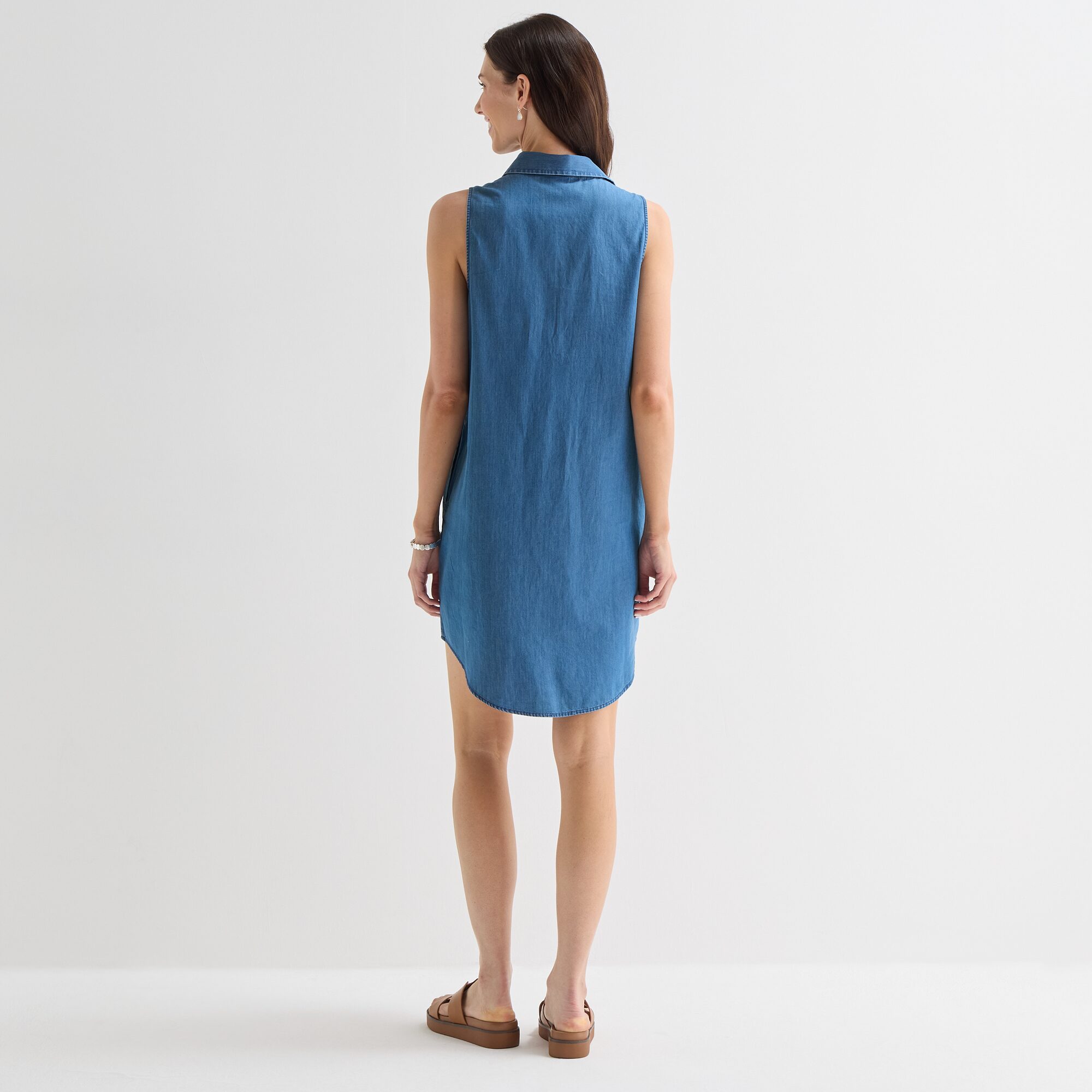 St. John's Bay Womens Sleeveless Sheath Dress