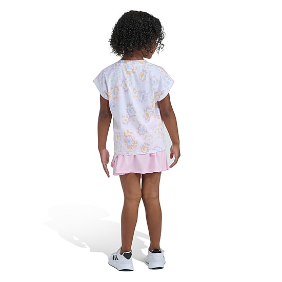 adidas Toddler Girls Jersey 2-pc. Skort Set