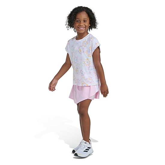 adidas Toddler Girls Jersey 2-pc. Skort Set