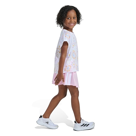 adidas Toddler Girls Jersey 2-pc. Skort Set
