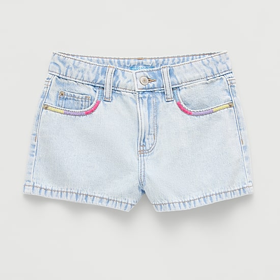 Thereabouts Little & Big Kid Girls Adjustable Waist Denim Short