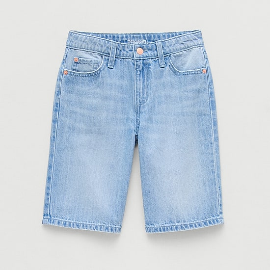 Thereabouts Little & Big Kid Girls Adjustable Waist Denim Short