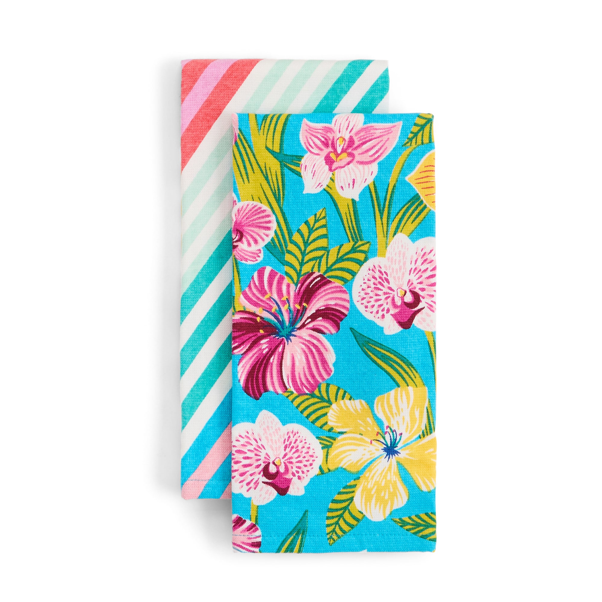Layerings Hibiscus Summer 2-pc. Kitchen Towel Set