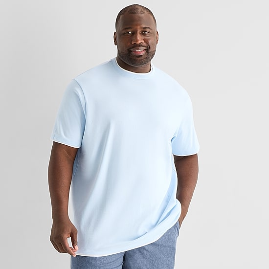 Shaquille O'Neal XLG™ Mens Crew Neck Short Sleeve Big and Tall T-Shirt