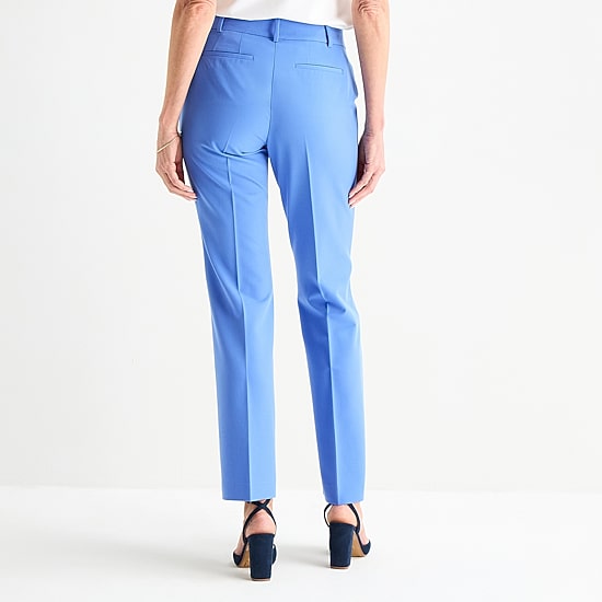 Liz Claiborne Audra Womens Tall Straight Mid Rise Trouser