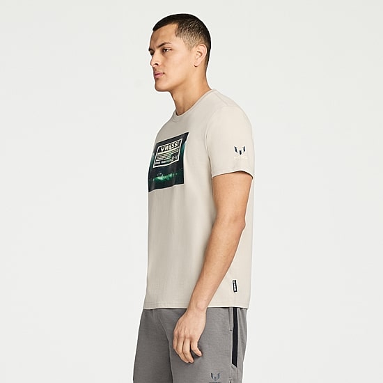 MESSI Collection Mens Round Neck Short Sleeve Regular Fit Graphic T-Shirt