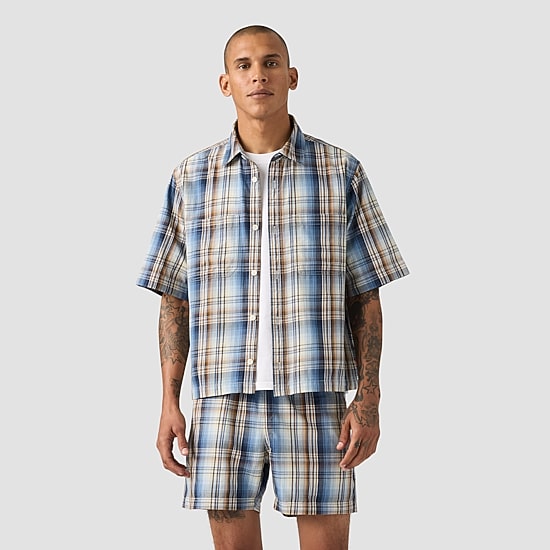 Levi's® Mens Short Sleeve Regular Fit Button-Down Shirt