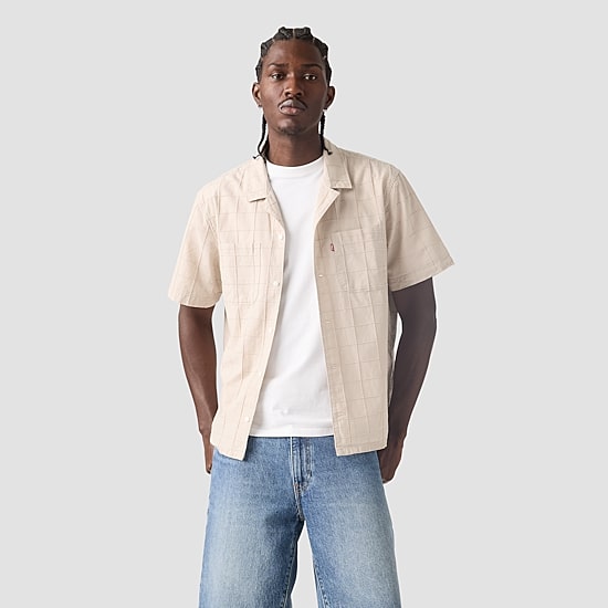 Levi's® Mens Short Sleeve Camp Shirt