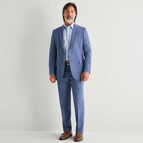 Stafford Smart Tech Mens Stretch Fabric Classic Fit Suit Jacket